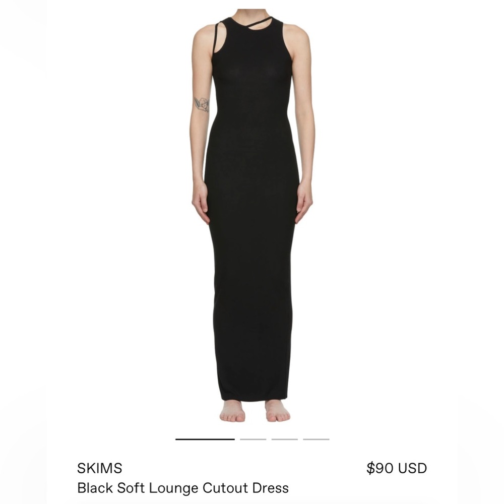NWOT Skims Soft Lounge Cutout Dress - S